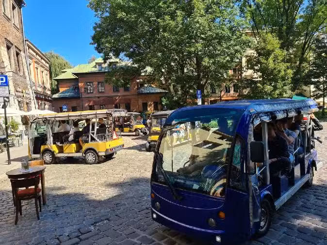 ABC City Tours Golf Carts, wycieczki melexem, zwiedzanie najciekawszych miejsc Krakowa