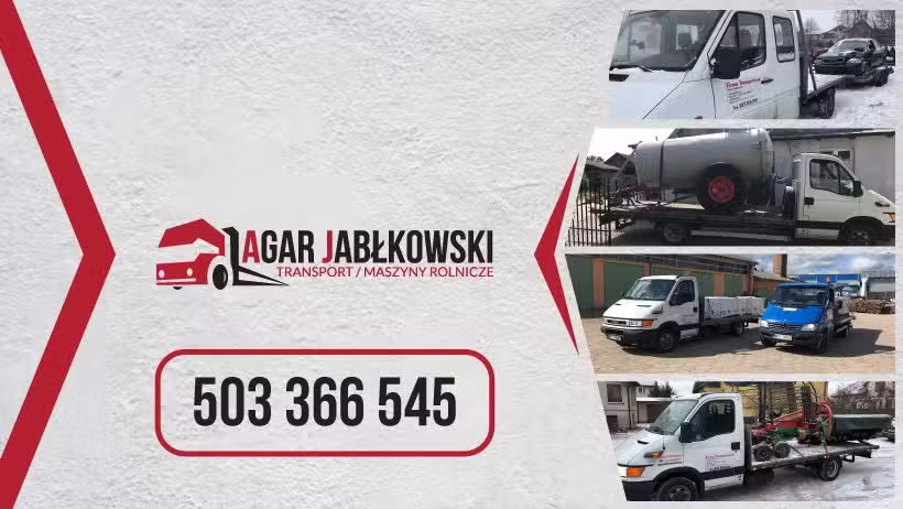 AGAR Jabłkowski WYKOPY TRANSPORT