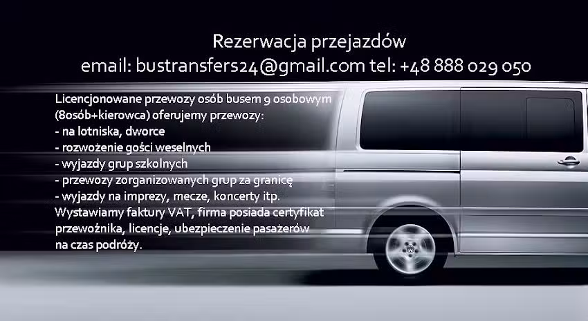 ARBUS – Przewóz osób