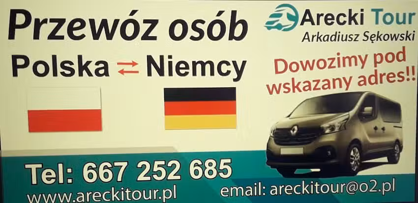 Arecki Tour Przewóz Osob Polska-Niemcy-Polska
