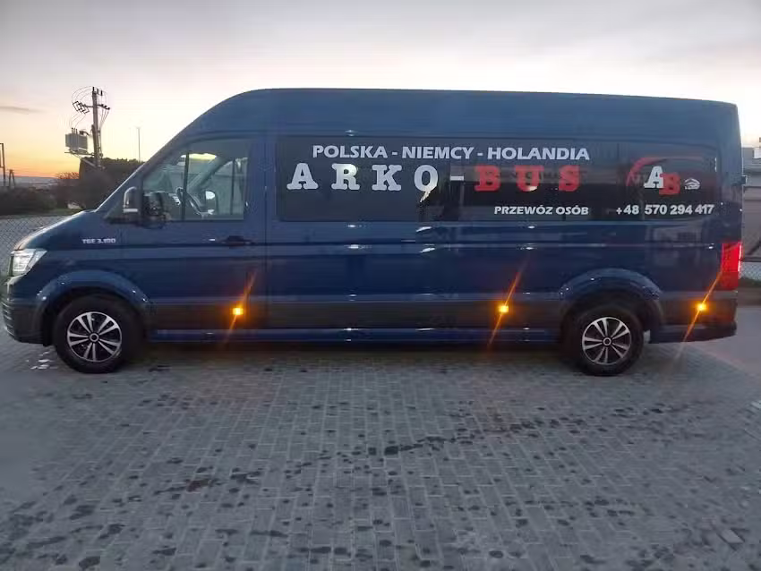 ARKO-BUS Busy do Holandii i Niemiec – Podkarpackie, Małopolskie, Śląskie, Opolskie, Dolnośląskie