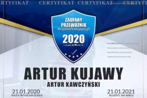 Artur-Kujawy Busy Włocławek Toruń Inowrocław Transport Przewóz Osób Holandia