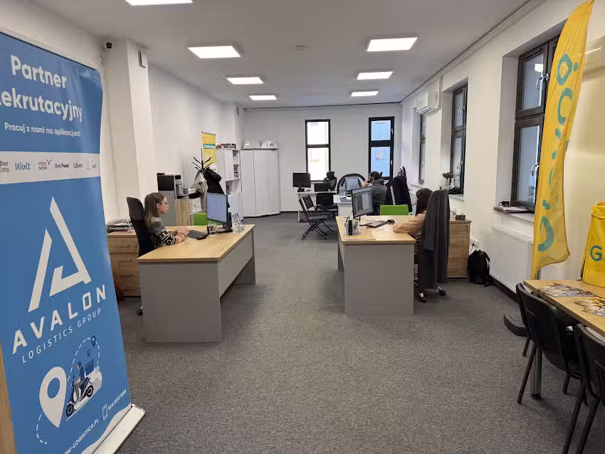 Avalon Logistics Group – Partner Glovo I Uber Eats | Stuart I Uber I Jush I Wolt I Bolt | Freenow – praca Gdańsk