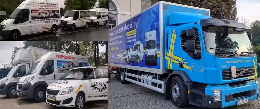 Bartman Przeprowadzki Transport Bagażówki Wynajem aut