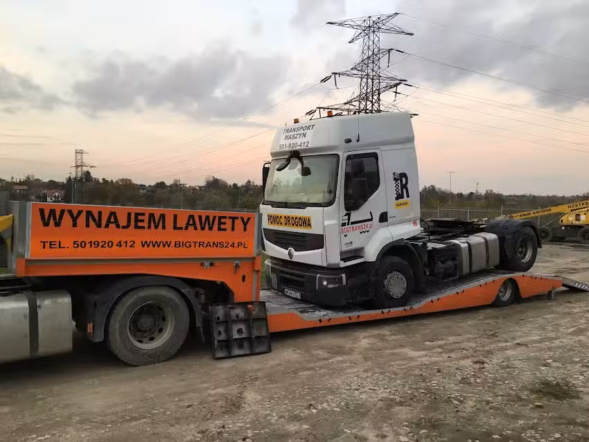 Bigtrans24 Spółka z o.o. Firma transportowa, wynajem lawet
