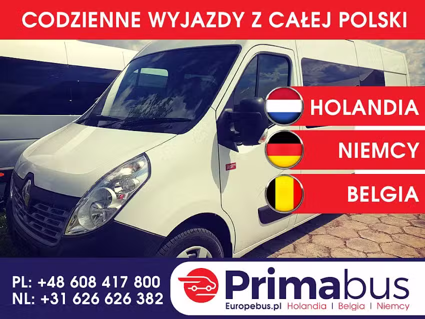 Busy Polska Holandia