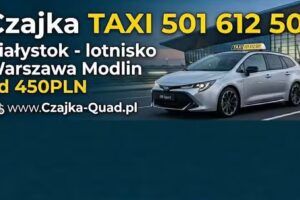 Czajka TAXI Podasie Polska Europa Białystok