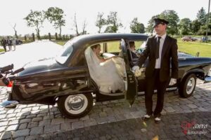 Czarnawolga auto do ślubu olsztyn