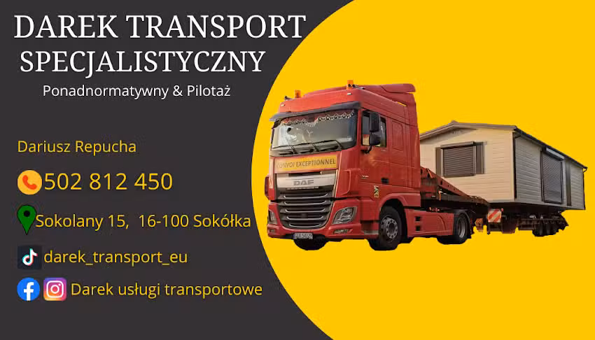 „DAREK” Usługi Transportowe Pomoc Drogowa