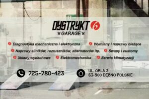 Dystrykt6 Garage | mechanika | elektromechanika | serwis klimatyzacji rawicz