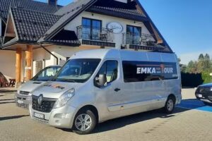 „eMKa” PRZEWÓZ OSÓB MACIEJ KIERSZKOWSKI usługi transportowe, wynajem busa z kierowcą