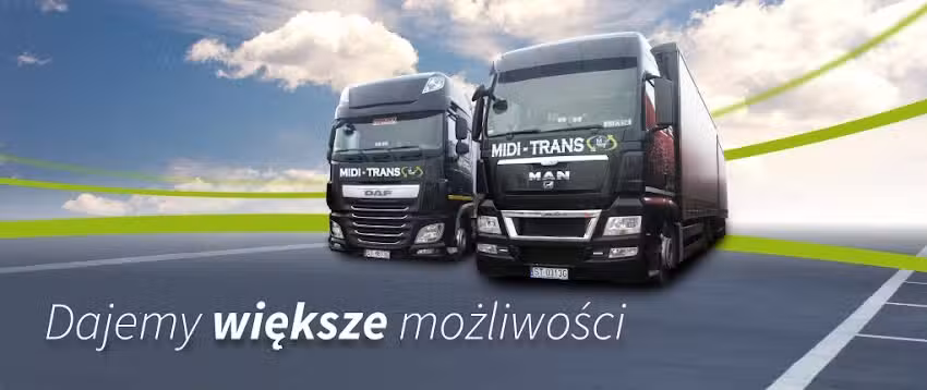 Firma transportowa Midi-Trans sp.j. Kleczka Stanisław