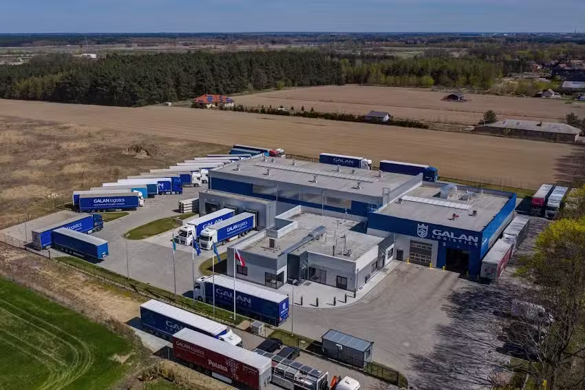 Galan Logistics. Firma Transportowa. Transport międzynarodowy, spedycja, logistyka.