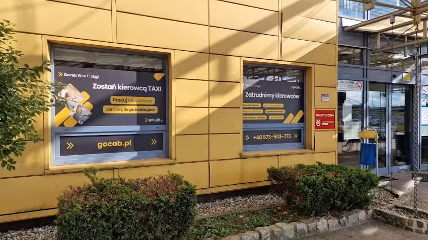 Gocab Premium Partner Elbląg – partner aplikacji Uber Bolt Free Now