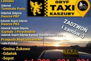 GRYF TAXI KASZUBY – Banino Pępowo Żukowo Chwaszczyno
