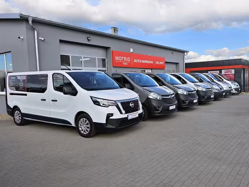 Hel-Mot Przewóz osób – Busy do Niemiec – Auto-Serwis Wynajem pojazdów – Auto Handel Komis