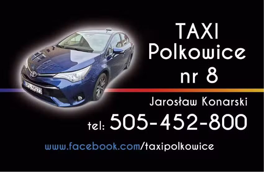 Jarosław Konarski TAXI Polkowice postój