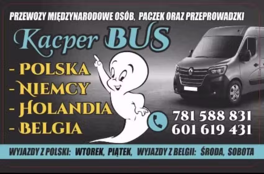 Kacper Bus – Przewozy międzynarodowe