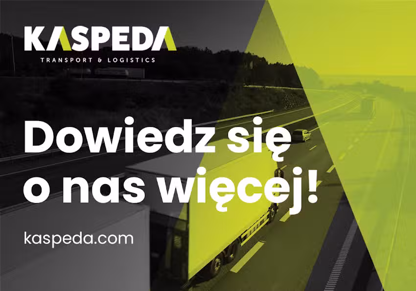 Kaspeda Sp. z o.o. – Usługi transportowe krajowe i międzynarodowe
