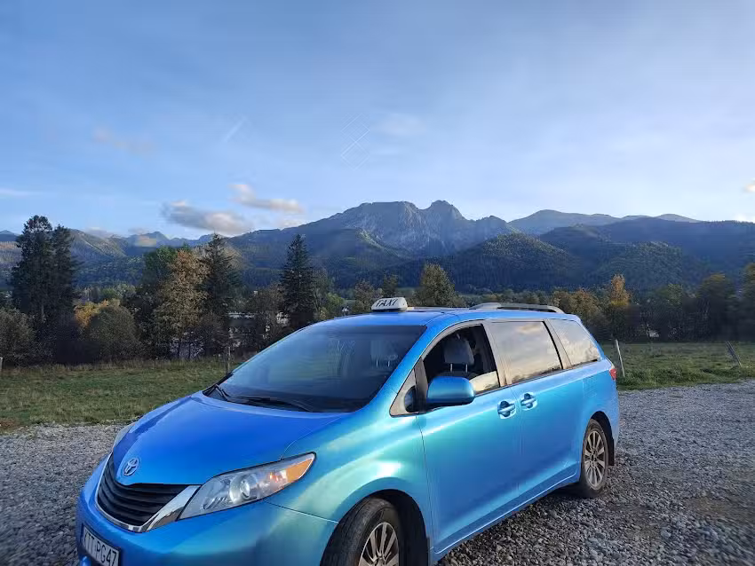 Komfortowe Taxi Zakopane 24h