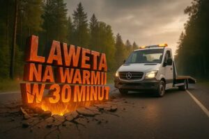 Laweta Warmińska Pomoc drogowa Transport 24h Laweta
