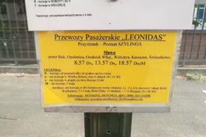 Leonidas. Regularne przewozy pasażerskie. Wynajem busów