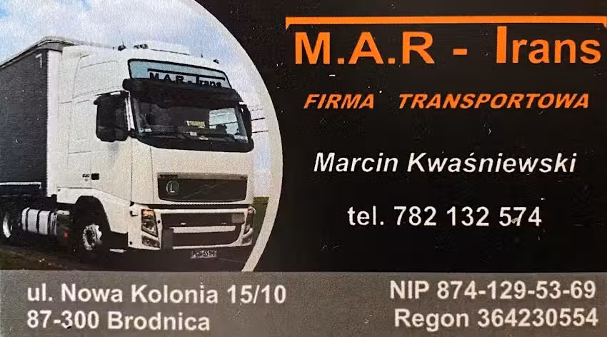 M.A.R-Trans Marcin Kwaśniewski