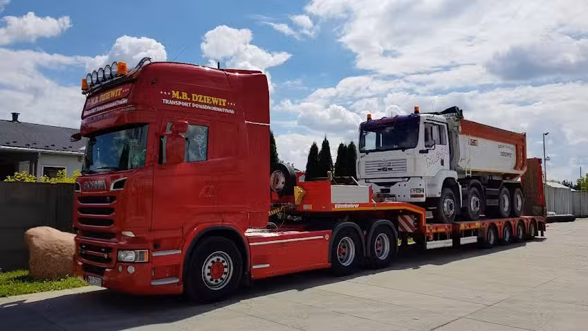 MASZYNY BUDOWLANE Janusz Dziewit – Roboty Ziemne – Wynajem Maszyn – Transport – Firma Budowlana Mielec