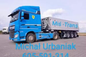 Miś Trans Michał Urbaniak – Usługi transportowe