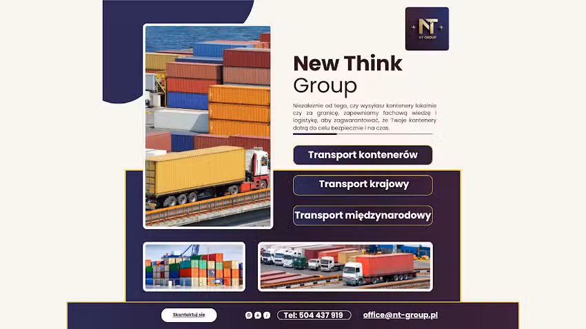 New Think Group – Profesjonalny Operator Transportowy
