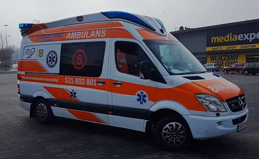 Od 2 zł KM. Prywatny transport medyczny , transport sanitarny, transport chorych, osób niepełnosprawnych. Zabezpieczamy imprezy MASOWE. EUROPA