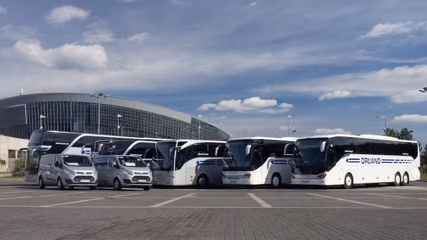 ORLAND Wynajem autokarów z kierowcą, przewozy autokarowe.