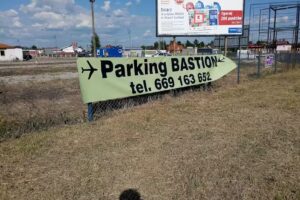 Parking Modlin BASTION całodobowy parking z ochroną