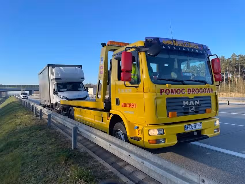 POMOC DROGOWA MIELCZAREK HOLOWANIE OSOBOWE TIR KĘPNO/WIERUSZÓW WULKANIZACJA ASSISTANCE 24