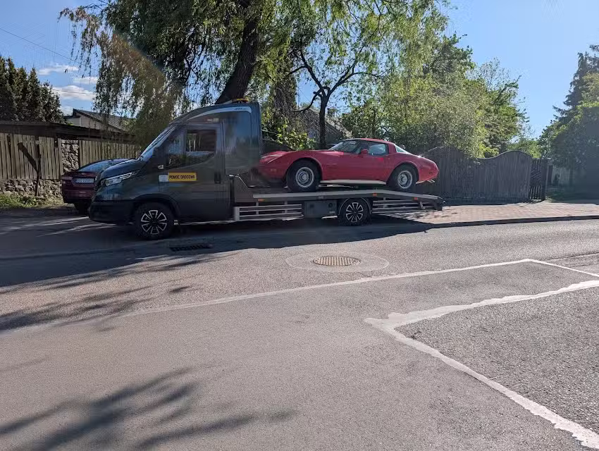 Pomoc drogowa Suwałki s61 holowanie transport maszyn rolniczych