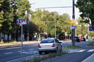 Postój taksówek pod Wieżą Ciśnień