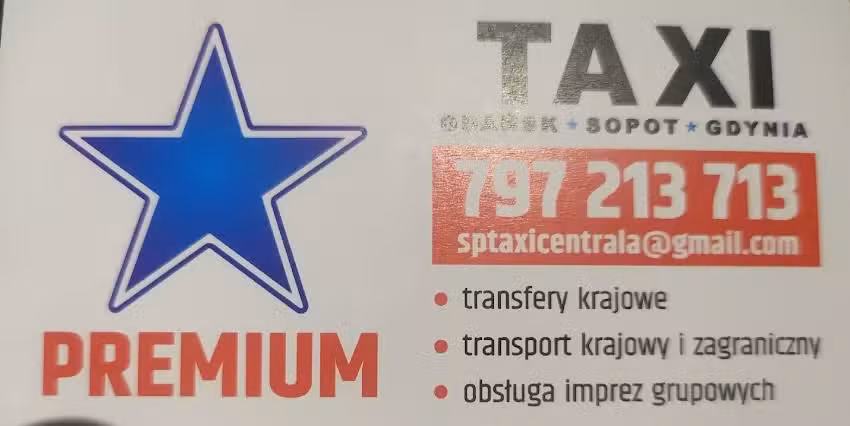 Premium taxi trojmiasto