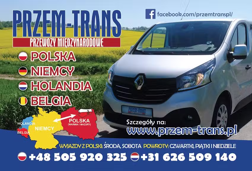 PRZEM-TRANS Przewozy międzynarodowe Przemysław Konstanciuk
