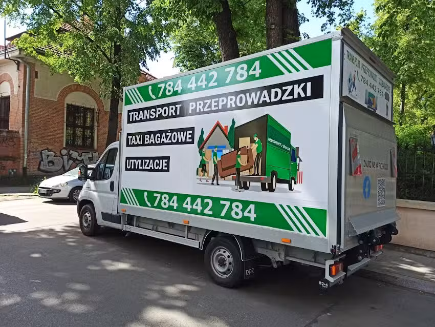 Przeprowadzki Transport IKEA Auto z windą Kraków 24/7 Taxi Bagażowe