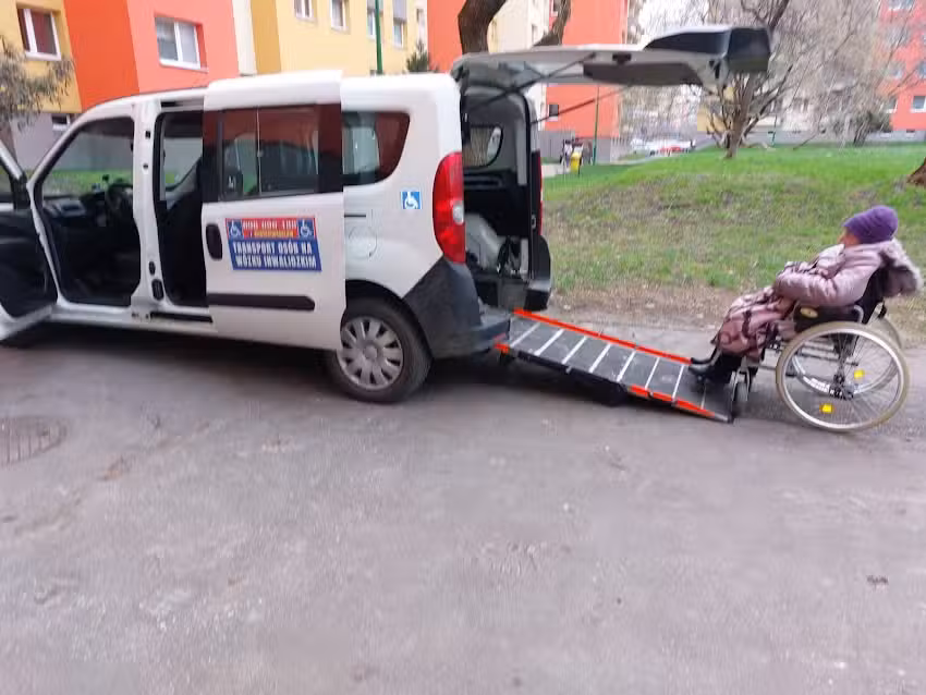 Przewóz niepełnosprawnych, transport na wózku Wrocław KIM TAXI