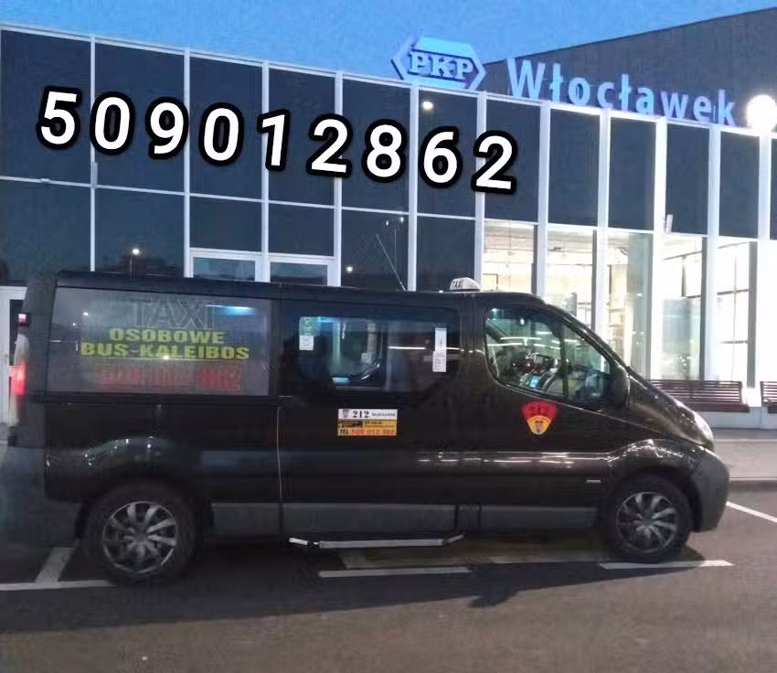 Przewóz Osób Busem Stefan Obielak, Taxi Osobowe Bus-Kaleibos Włocławek