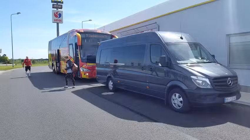 REDY Busy do Belgii Holandii Niemiec busem do Brukseli
