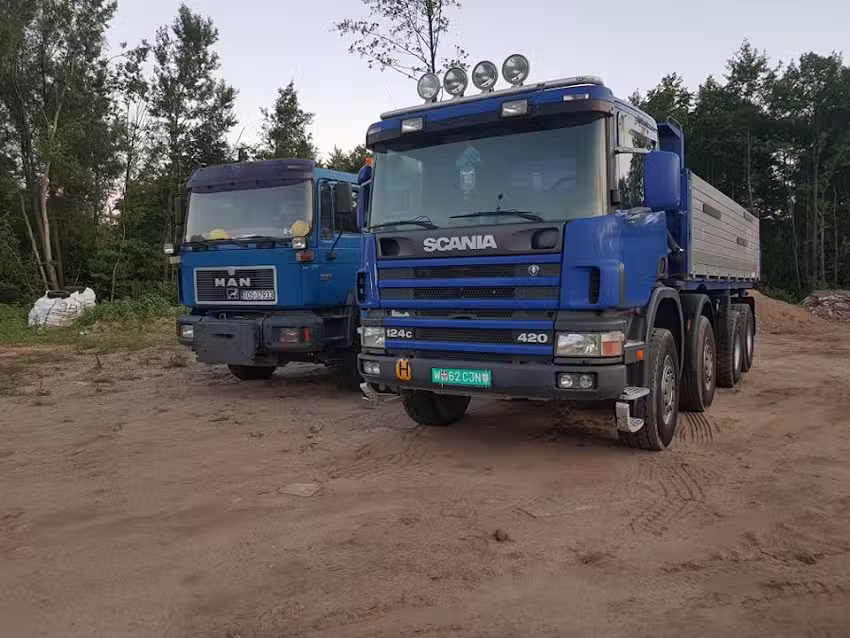 Roboty Ziemne Usługi Koparka Ładowarka Wyburzenia Sprzedaż Kruszyw Piachu Transport Wywrotka