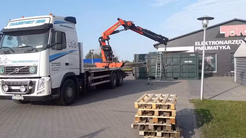 ROMEK TRANSPORT SP.ZO.O. TRANSPORT HDS TRANSPORT KONTENERÓW MASZYN