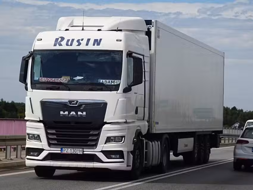 Rusin. Transport ciężarowy