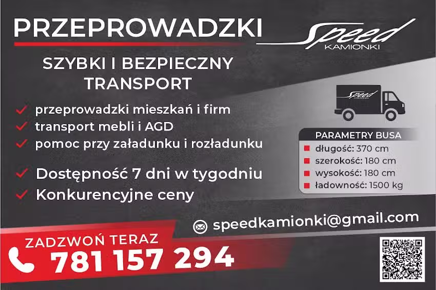Speed Kamionki Usługi Transportowe ,Bagażówka Poznań