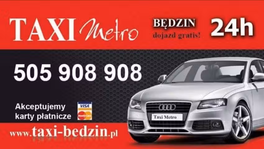Taxi Będzin Metro 24H