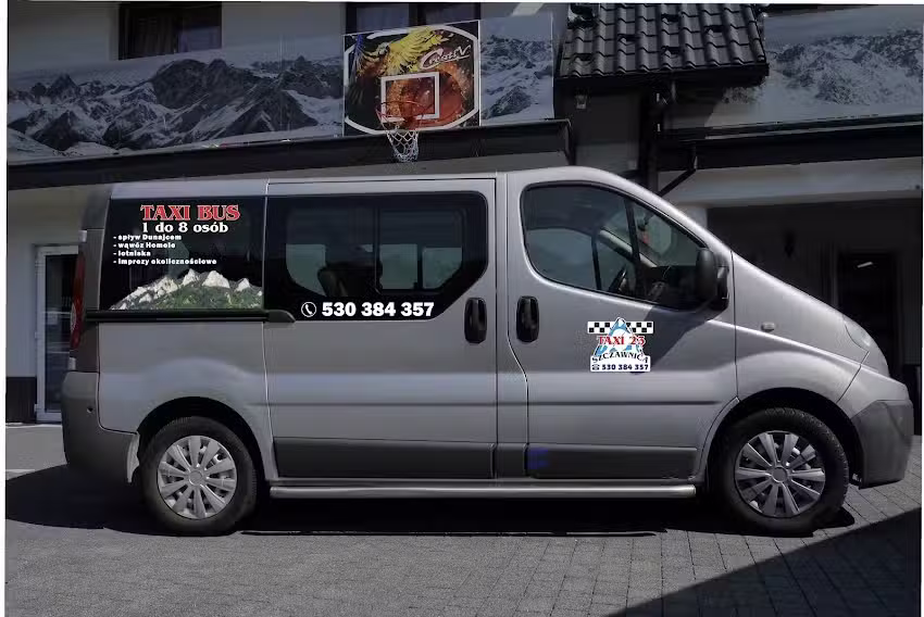 TAXI – BUS (8 os.) SZCZAWNICA – Przewóz osób – Krzysztof Łazarczyk