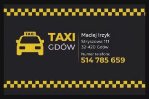 Taxi Gdów Maciej Irzyk