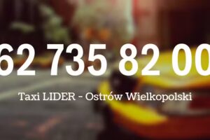 Taxi LIDER – Ostrów Wielkopolski